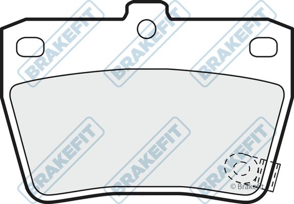 APEC BRAKING Piduriklotsi komplekt,ketaspidur PD3138